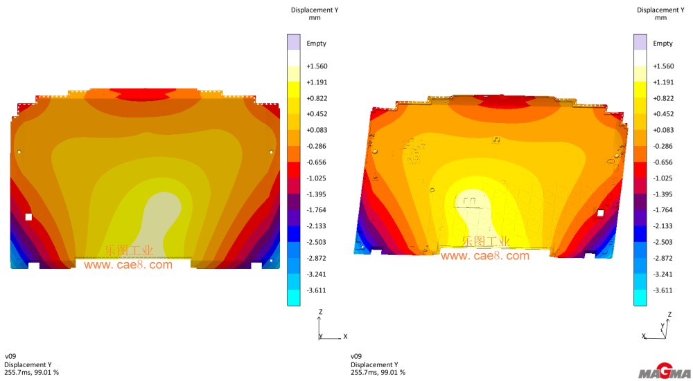 电器盒magma压铸变形分析(图3)