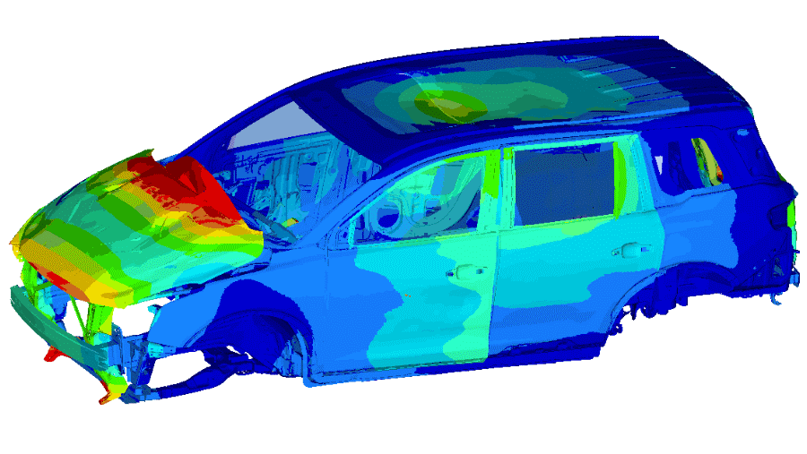 新能源汽车振动分析/模态分析