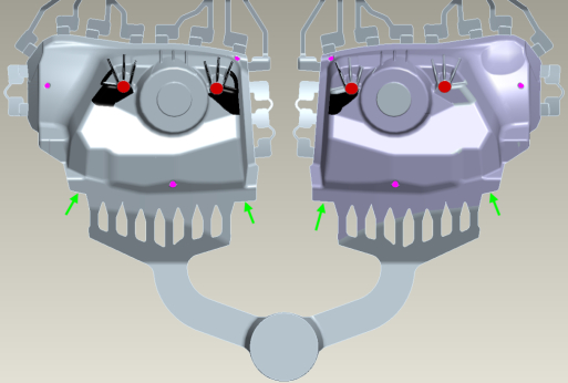 FLOW3d减震塔铸造模拟模流分析(图4)